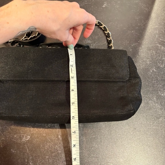 Stuart Weitzman Black Chain Strap Bag - Picture 9 of 10